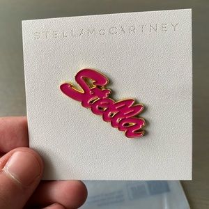 Stella McCartney Enamel Pin